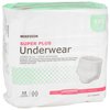 Mckesson Disposable Underwear 2X-Large, Moderate, PK 48 UWGXXL